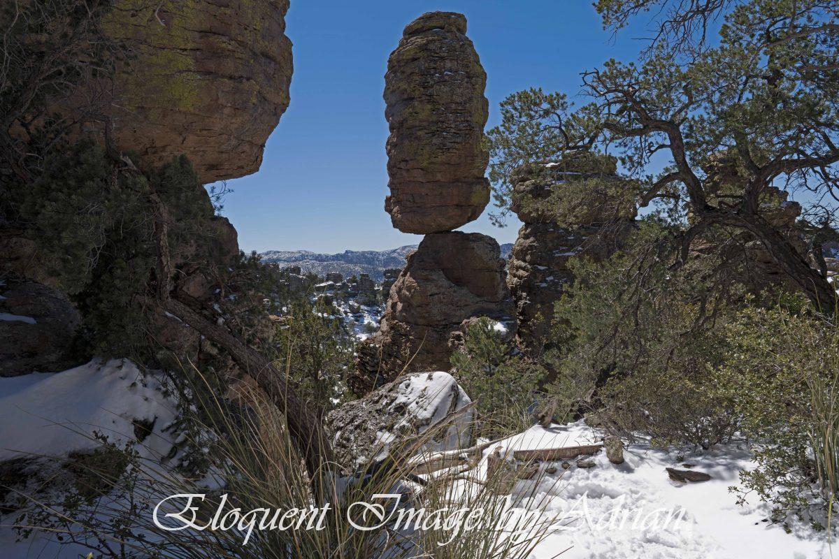 Pinnacle Balanced Rock – Heart of Rocks – Chiricahua National Monument (AZ)