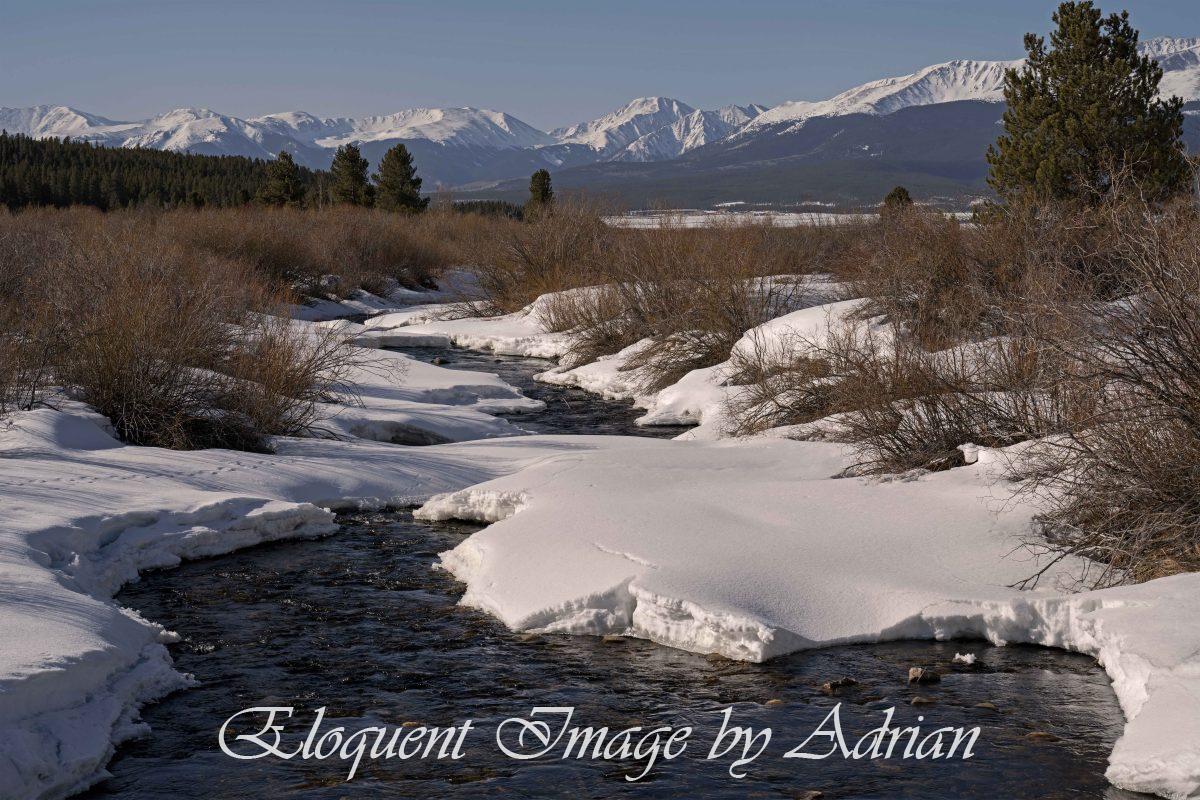 Mountain view south from Leadville (CO)