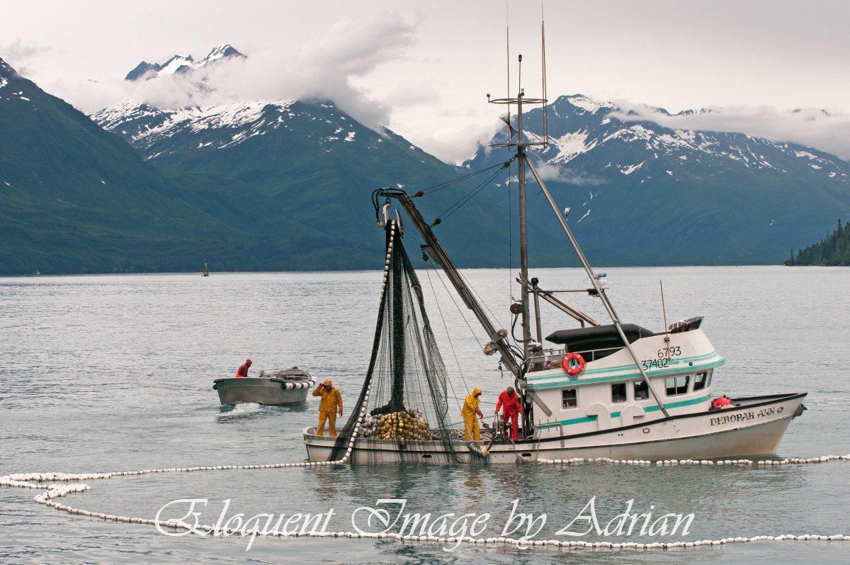Salmon Fishing Purse (AK)
